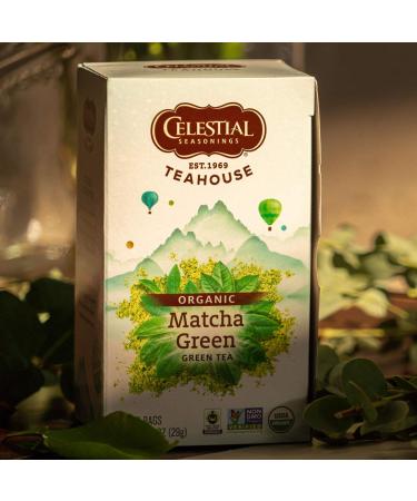 Organic Matcha Green Tea - Celestial Seasonings, 20 Count | Premium Quality & Rich Flavor - Buy Online on GoSupps.com