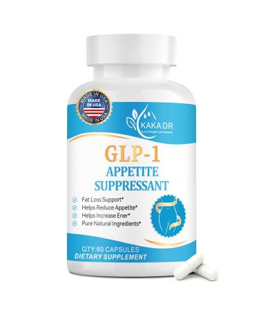 KAKA DR GLP-1 Supplement Weight Loss Pills for Women Appetite Suppressant for Women and Men Metabolism Booster 3rd Party Tested Supplement Made from a Variety of Natural Ingredients - 60 Pills