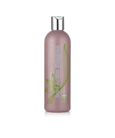 New Demensions Dual Action Shampoo Cleansing and Revitalizing Treatment To Remove Bonding Adhesive Residue Detoxifier and Anti-Bacterial Shampoo for Hairpiece Systems and All Hair Types - 12oz
