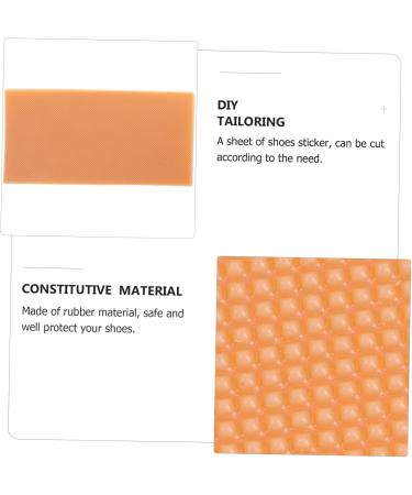 NOLITOY Non-Slip Shoe Repair Materials Sticker - High Heel Sole Pads Half Sole Protector & Cushion | Durable Rubber | 18.5x9CM - Buy Online on GoSupps.com