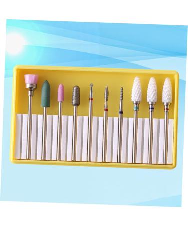 minkissy 1 Set Nail Grinding Polisher Nail File Drill Bits Grit Gel Nails Bit Nail Drill Bits Manicure Drill Bits Efile Nail Drill Manicure Pedicure Kit Power Tools Electric File Acrylic - Buy Online on GoSupps.com