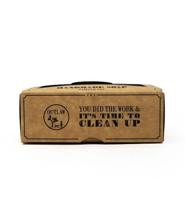 Handcrafted Soap Sample Set - 8 Unique Natural Soaps for Men and Women by Outlaw - Buy Online on GoSupps.com