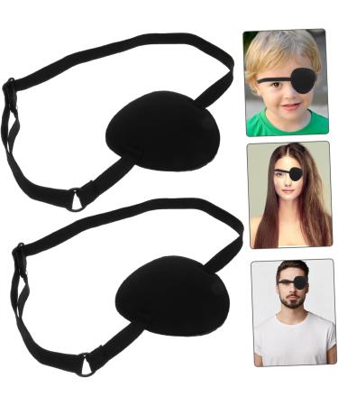 SOESFOUFU 10pcs Eye Patch Eye Mask Adjustable Single Eye Covers Blindfolds for Adults Blindfolds for - Buy Online on GoSupps.com