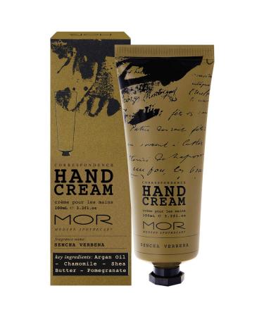MOR Correspondence Sencha Verbena Hand Cream 100ml - Luxurious Moisturizing Treatment for Soft Hands | Shop Internationally - Buy Online on GoSupps.com