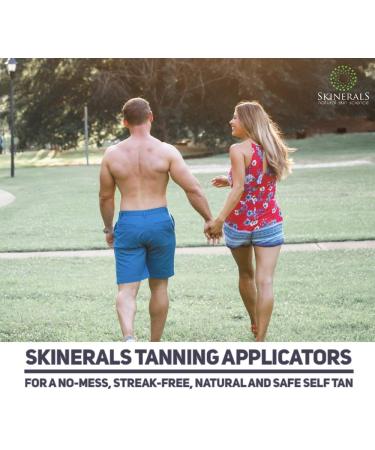 Skinerals Tanning Mitt Dream Set - Padded Microfiber Applicator for Hands-Free Tanning, Includes Exfoliator Glove and Face Mitt - Ideal for Sunless Tanner and Lotion Application - Buy Online on GoSupps.com