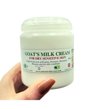 Goats Milk Moisturising Cream 300g by Elegance Natural Skin Care. Formulated for dry sensitive skin. MULTI AWARD WINNING.