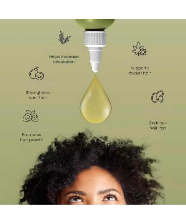 Oil for Hair Growth Light and Nonsticky for Thicker and Stronger Hair for the Scalp of Men and Women1pcs - Buy Online on GoSupps.com