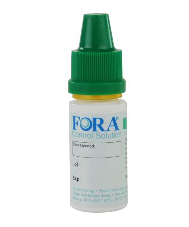 FORA GOD Glucose Normal Control Solution  Compatible with Pro Voice V8 V9
