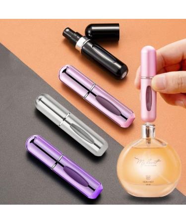 AFEIGE 4 PCS 5ML Perfume Atomisers Refillable Travel Perfume Atomiser Refillable Perfume Travel Bottle for Perfume Aftershave Travel Holiday and Night Out - Buy Online on GoSupps.com