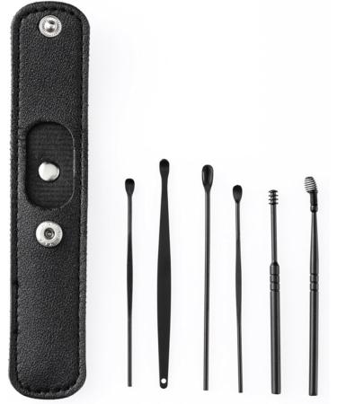 RSMACH Ear Cleaning Set - Portable 6-Piece Spring Spiral Earpick Tool - Buy Online on GoSupps.com