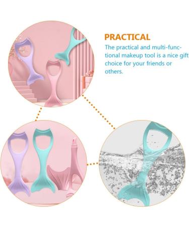 PACKOVE Mascara Bouclier Garde Cils Maquillage Applicateur Cils Mascara Aide Eyeliner Guide Outil Cosm tique Cils Outil bleu - Buy Online on GoSupps.com