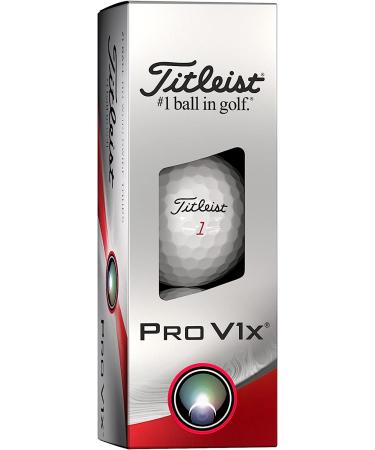 Titleist Pro V1x Golf Balls - White (One Dozen) | Low Numbers - Buy Online on GoSupps.com