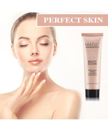 WYBLZPXZ Moisturizing BB Cream Full Coverage Liquid Foundation Hydrating Long Lasting Flawless Concealer Color Correcting Moisturizer Tinted BB Cream for Women(Natual) Natural - Buy Online on GoSupps.com