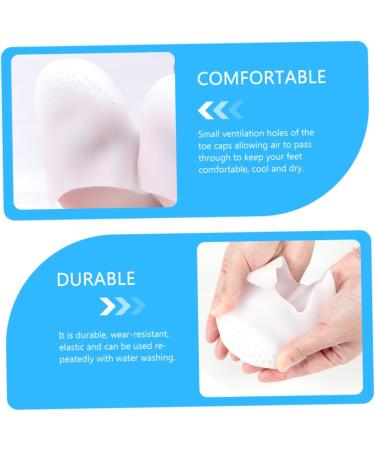 FRCOLOR Forefoot Pad Heels for Women - Silicone Toe Protectors & Insole Inserts for High Heels & Boots | Comfortable Shoe Fillers - Buy Online on GoSupps.com