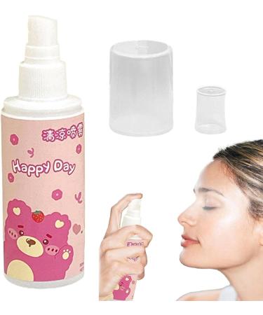 Cool Down Spray - Instant Cooling Spray Reduce Skin Temperature Small Spray | 80ml Waters Peppermint Cooling Spray Mist Lightweight Skin Refreshing Sprayer for Men Women Outdoor Activities - Buy Online on GoSupps.com