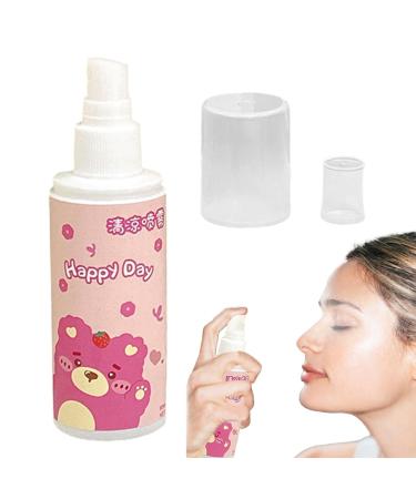 Buerfu Cooling Spray For Skin - 80ml Full Body Cooling Mist - Instantly Reduce Temperature Spray Small Lightweight Refreshing Protective Skin-friendly Spray For Face And Body Bear