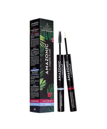 Nuggela & Sul S rum Amazonic Croissance Cils. Rehausseur de Cils Double Action : Renforcement + Volume. 3 ml + 3 ml