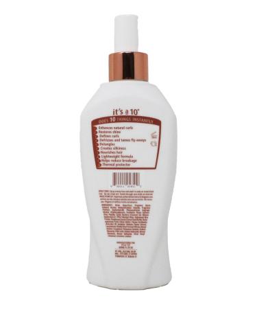 It's A 10 Haircare Coily Collection Miracle Leave-In 10oz - Best Moisturizer for Curly Hair International Shipping Available - Buy Online on GoSupps.com