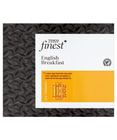 TESCO FINEST Tesco Finest English Breakfast Tea Lot de 100 sachets de th 250 g
