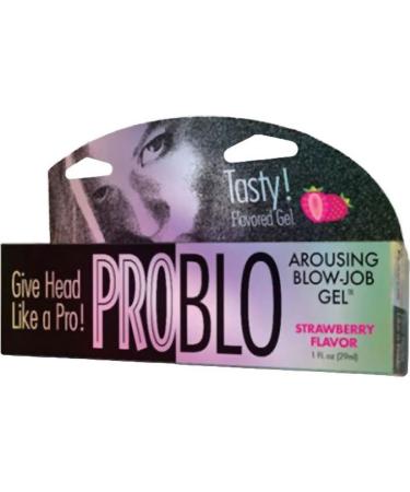 PROBLO AHH SOME BLOW JOB GEL STRAWBERRY 1 OZ - Buy Online on GoSupps.com