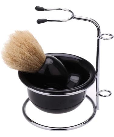 Mingqian Shaving Brush Set - Men's Double Edge Razor Bowl & Holder | Manual Beard Shaver for Perfect Shave - Buy Online on GoSupps.com
