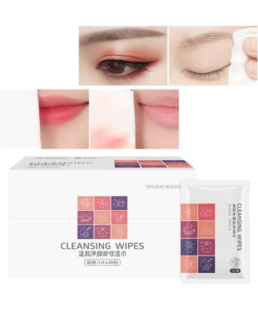 Makeup Remover Wipes Disposable Individually Packed 30 Pieces Of Deep Face Gently Clean Makeup Remover 20ML Puffy Eyes (Rose Gold One Size) Rose Gold 1 count (Pack of 1) - Buy Online on GoSupps.com