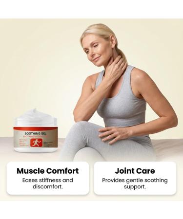 Gel apaisant doux pour la peau inspir d'ingr dients naturels 50 g - Formule douce pour apaiser les muscles et les articulations sans additifs irritants pour une sensation de fra cheur. - Buy Online on GoSupps.com