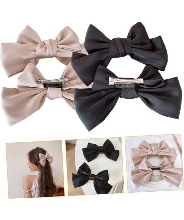 minkissy 6 Pairs Bow Hairpin Baby Girls Bows Toddler Hair Clips Big Bows Hair Clips Bow Hair Clip Toddler Bows Hair Bows Bowknot Hair Bow Pins Girls Barrette Wedding Fabric Woman Headgear - Buy Online on GoSupps.com