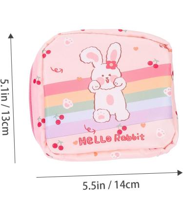 Lurrose 6 Pcs Cotton Storage Bags for Women's Bandages & Period Pads | Portable Fabric Organizer for Small Objects | Ideal for Students | Dimensions: 13x11.5x4.5cm - Buy Online on GoSupps.com