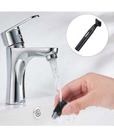 USB Rechargeable 2-in-1 Nose & Ear Hair Trimmer - Waterproof Dual Edge Blades Ideal for Travel | Perfect Hair Remover for Men & Women - Buy Online on GoSupps.com
