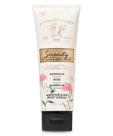 Bath & Body Works Aromatherapy SERENITY Marigold Rose Magnolia Trio | Body Lotion Body Wash & Foam Bath | Moisturizing Body Cream - Shop Internationally - Buy Online on GoSupps.com