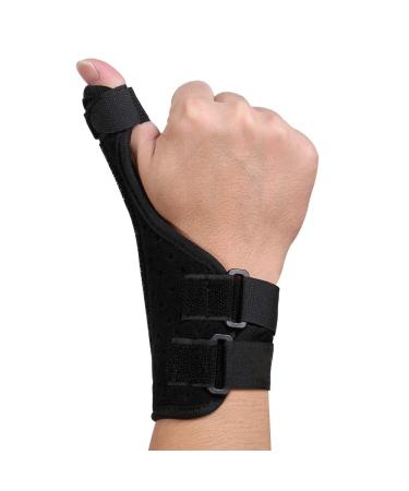 Spica Splint Brace Thumb Spica Splint Brace Hand Wrist Support Stabiliser Sprain ArthritiCompatible with Pain Sprain Arthritis Strains Left Or Right Hand