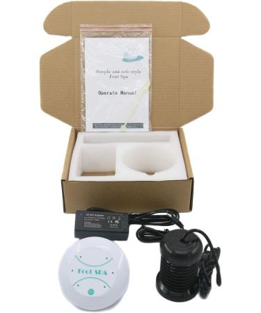 Saweyona Portable Ionic Foot Spa Detox Machine - 5 Liners Included for Home or Travel - US Stock - Buy Online on GoSupps.com