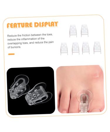 FRCOLOR Nail Tools 3 Pairs - Clip Board & Divider Nursing Care Set for Men - Toe Separator & Foot Valgus Protector - Thumb Splint - Buy Online on GoSupps.com