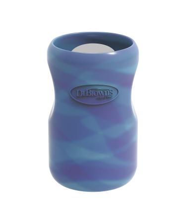Dr. Brown s Natural Flow  Options+  Glass Baby Bottle Sleeves  100% Silicone  9 oz  Wide-Neck  Glow in the Dark 9 oz  Glow-in-the-Dark
