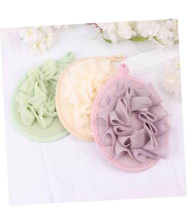 Angoily 6 Pcs Bath Gloves & Elf Lip Balm Set - Japanese-Style Exfoliating Loofah Mitts & Shower Scrubbers for Ultimate Relaxation - Buy Online on GoSupps.com
