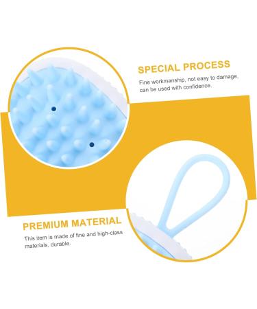 Beaupretty 15-Stk Shampoo Brush - Silicone Body Peeling & Scalp Cleaning Brush for Babies Kids & Adults | Bathing Massage Device - Buy Online on GoSupps.com