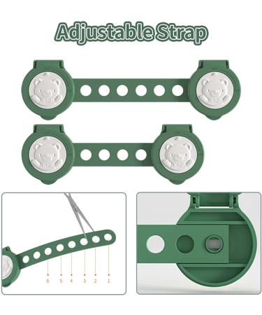 Cupboard Locks for Children Child Safety Cupboard Locks 6PCS Clamshell Baby Drawer Safety Lock Adhesive Baby Proofing Cabinet Lock No Drilling Required - Buy Online on GoSupps.com