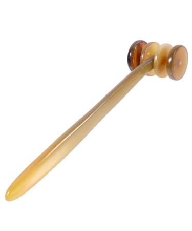 Massage Roller Stick Ochsenhorn Gua Sha Scraping Board Massage device Magic wand acupuncture stick body massage device for spa trigger point treatment