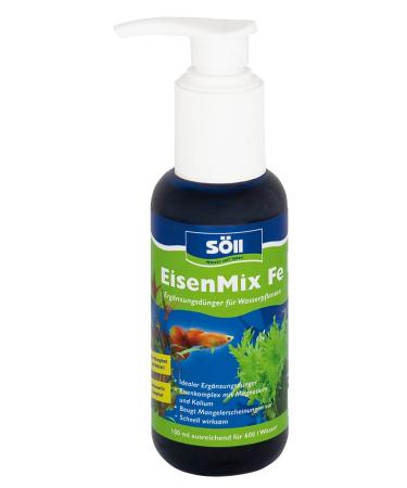 S ll EisenMix Fe 100 ml - Aquarium supplement fertilizer for aquatic plants/phosphate-free and nitrate-free 100 ml for 600 liters