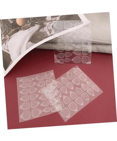 minkissy Nail Adhesive Tabs 20 Sheets press on nails sticky tabs Nail piece Rubber nails double sided tape Label jelly glue nail glue stickers plastic wearable sticker jelly nail stickers - Buy Online on GoSupps.com