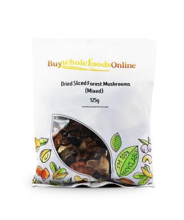 Dried Sliced Forest Mushrooms (Mixed) 125g (BWFO)