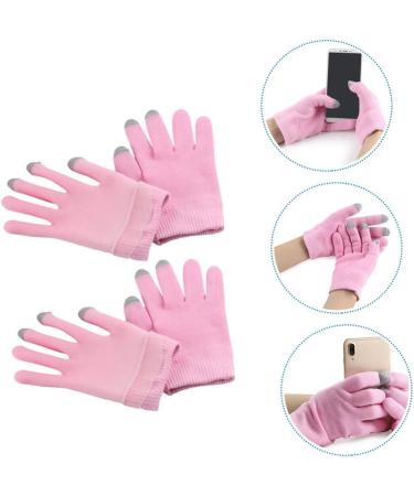 Beatifufu 2 Pairs Moisturizing Gloves Hands Spa Moisturizing Cover Gels Gloves Hands Care Mittens Dry Hands Moisturizing Spa Gloves Womens Glives Polyester Leather Gloves Miss Screen - Buy Online on GoSupps.com