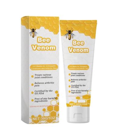 KARLOR Bee Venom Gel Body Cream Joint Therapy Gel Bee Venom Ointment Bee Venom Gel for Shoulder Neck Cervical Spine Wrist