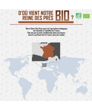 Meadowsweet Organic - 400 mg - 120 tablets - Buy Online on GoSupps.com