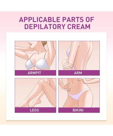Spray D pilatoire for Tout Le Corps (Mains Jambes Aisselles) - Inhibe La Pousse des Poils Et Laisse La Peau Douce Et Soyeuse(3PCS) - Buy Online on GoSupps.com
