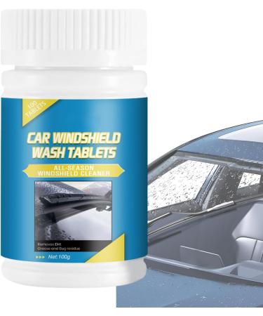 Windshield Fluid Tablets Dissolvable Window Tablets Cleaner | Multifunctional Car Exterior Cleaning Accessories for Dirt Mud Grease Stains Removal Lencyh - Buy Online on GoSupps.com