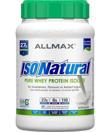 ALLMAX Naturals ISONATURAL Whey Protein Isolate (2 Pound) + ALLMAX Creatine Monohydrate (400g) - Buy Online on GoSupps.com