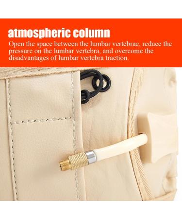 RKXKJ Inflatable Decompression Belt - Spinal Back Support with 28 H-Shaped Air Columns & Bionic Cartilage System for Pain Relief | International Shipping Available - Buy Online on GoSupps.com