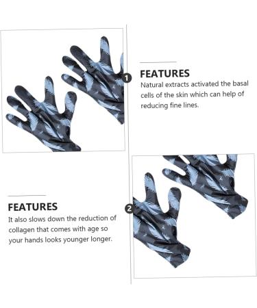 minkissy 1 Pair Hand Mask Overnight Hand Gloves Cracked Hands Gloves Night Gloves for Dry Hands Cotton Mask Moisturizing Gloves for Dry Hands Gel Mask Moisterizing Hand Masks Hand Care Mask - Buy Online on GoSupps.com